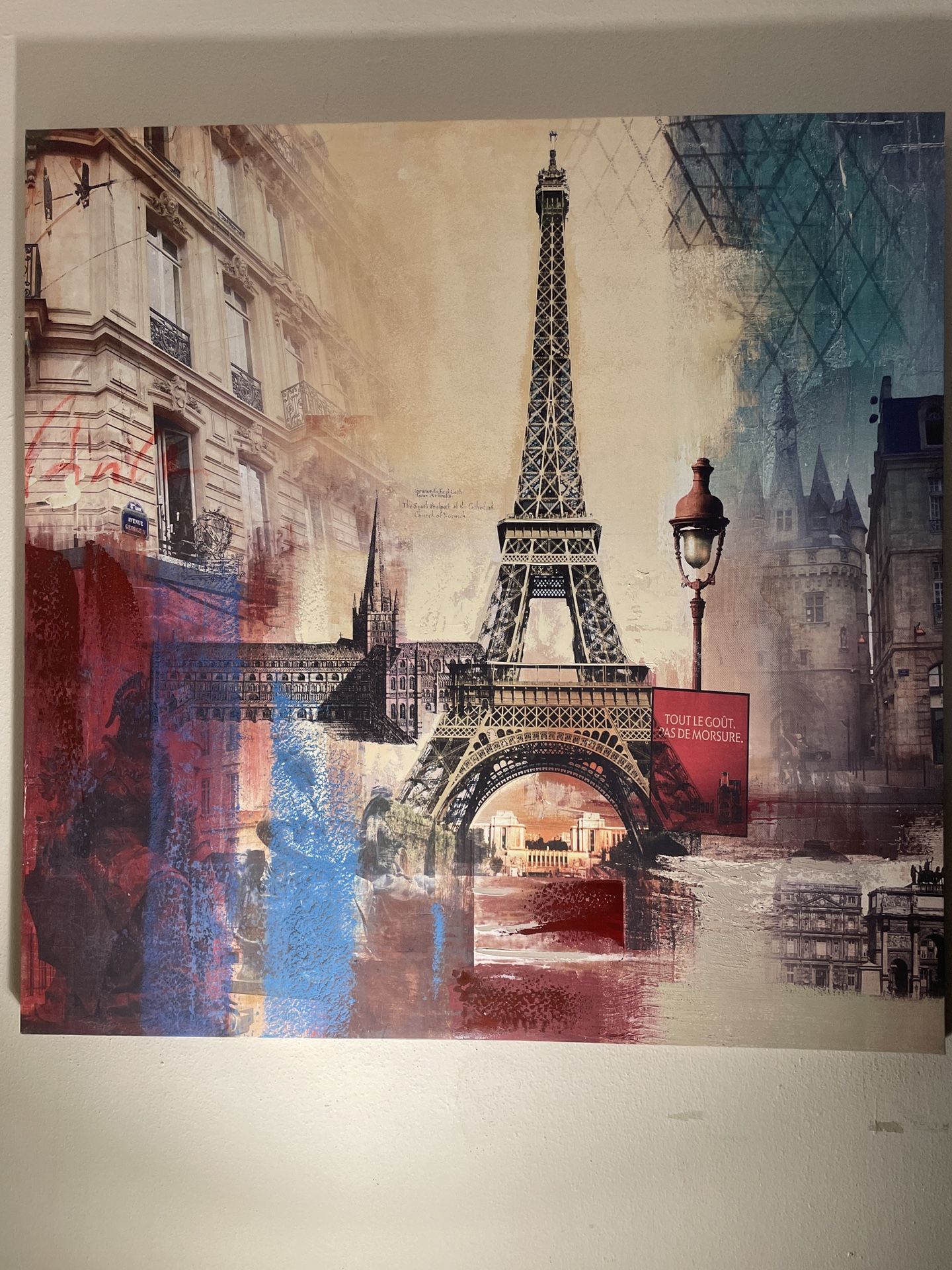 Eiffel Tower Wall Decor
