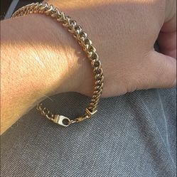 10k Franco bracelet 