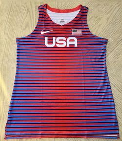 Nike Pro Elite 2023 Olympic Team USA Track Running Singlet Women's (AO8752-602) XL