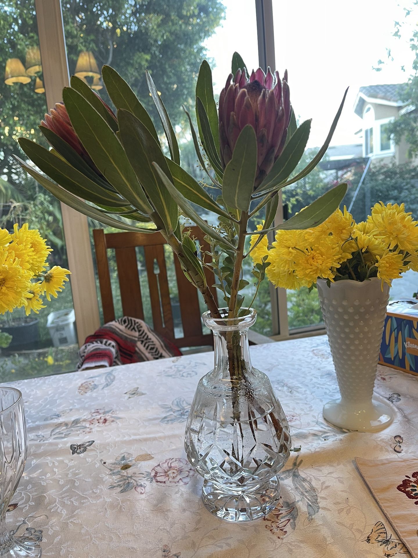 Vintage Waterford Lismore Decanter  Signed  Vase