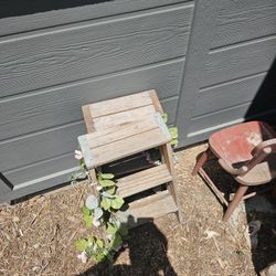 Little ladders And Little chair 