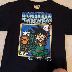 Bathing Ape Bape T shirt Size Small Dragon Ball Z Special Edition 