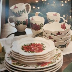 Vajilla Navidad 16 Piezas