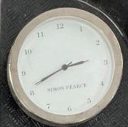 Simon Pearce Round Analog Clock