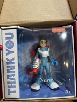 Fisher Price Thank You Heroes Doctor GYJ28 First Responders Mattel Figure NEW