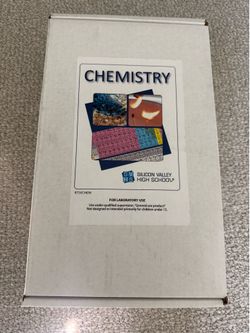 Silicon Valley High School Chemistry Lab Kit – NEW, Never Used