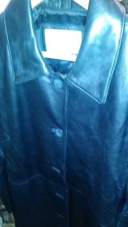 Ladies Leather Jacket By Nine West