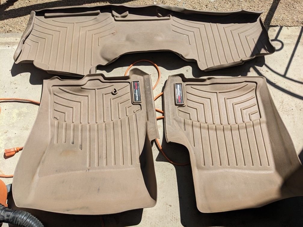 Weather Tech 2010 Ford Expedition/ F150 Floor Mats. Front And Rear for
