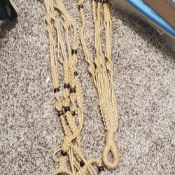 Wicked crochet hang plant holders