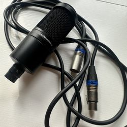 Audio technica Mic With XLR cable