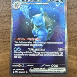 Blastoise Ex Pokemon 151