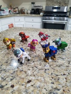 PAW PATROL CHARACTERS