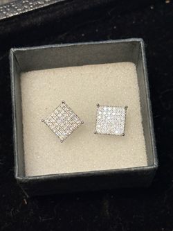 Moissanite earrings