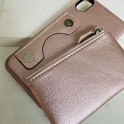 iPhone 8 Case With Magnetic Wallet $5