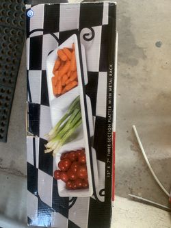 Three Section Platter