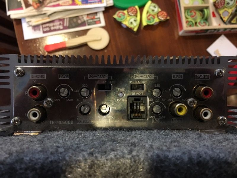 Memphis Belle 16-MC600D Amplifier
