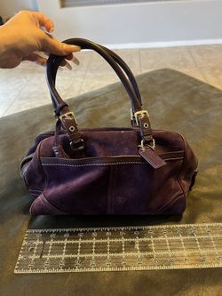 Purple Vintage Coach Bag for Sale in North Las Vegas, NV
