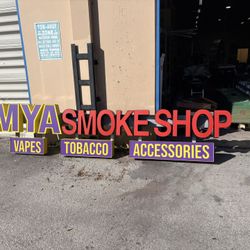 Iluminated Chanel Letter 13 Feet Long 