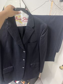 stafford super suit (blue with stripes)