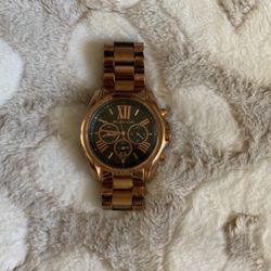 Rose Gold Michael Kors Watch