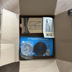 Magnetic Mesh Screen Door & Window Screen – Unused, Open to Offers