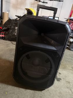 Large Portable PA Speaker with Trolley Handle