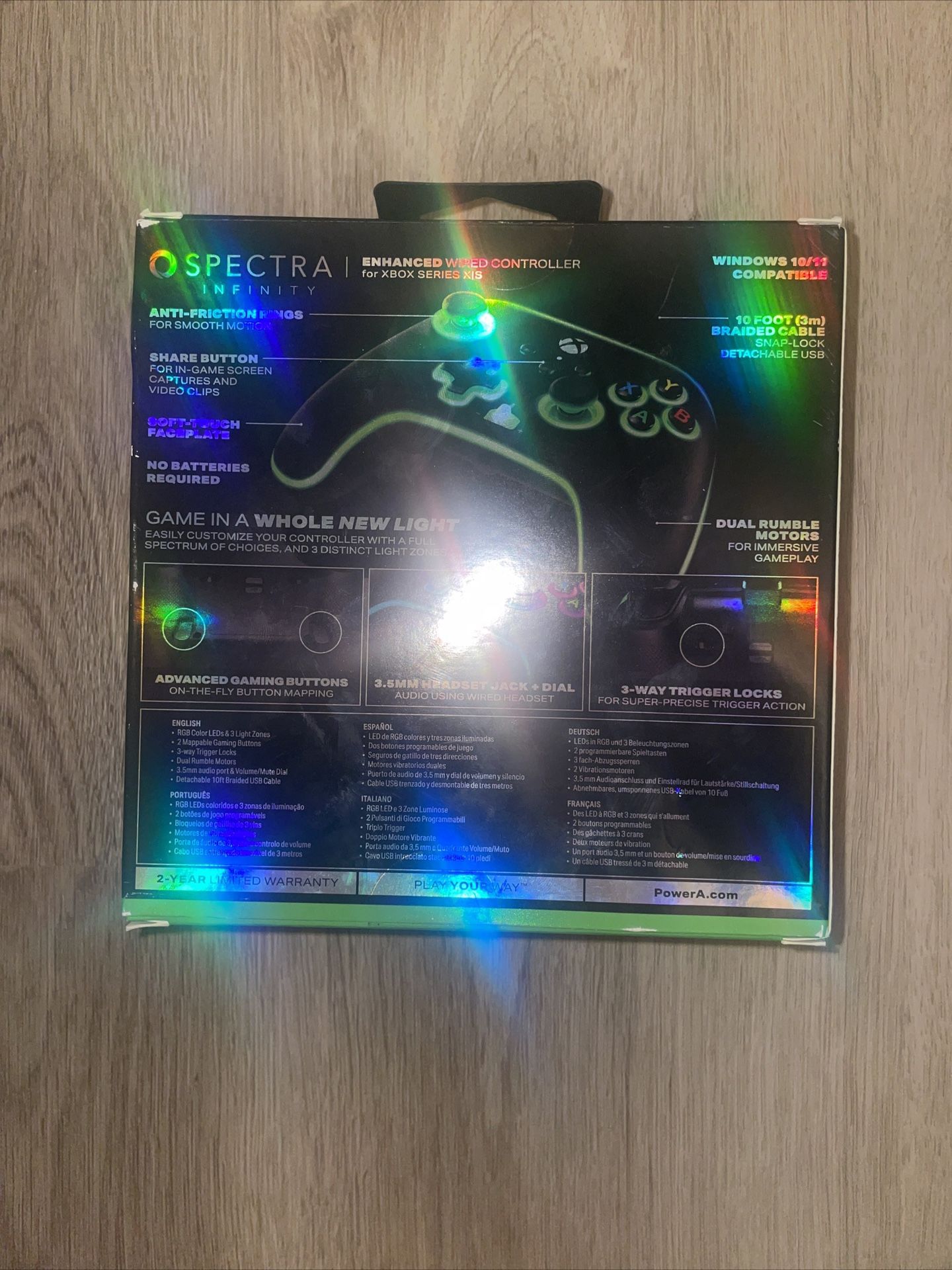 POWER A SPECTRA INFINITY CONTROLLER