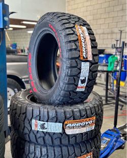 35x12.50r20 ARROYO RT 4 NEW TIRES INSTALLED AND BALANCED