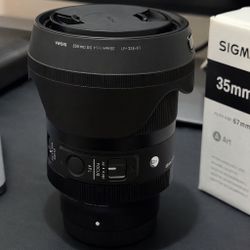 Sigma 35mm F1.4 DG DN for Sony E Mount
