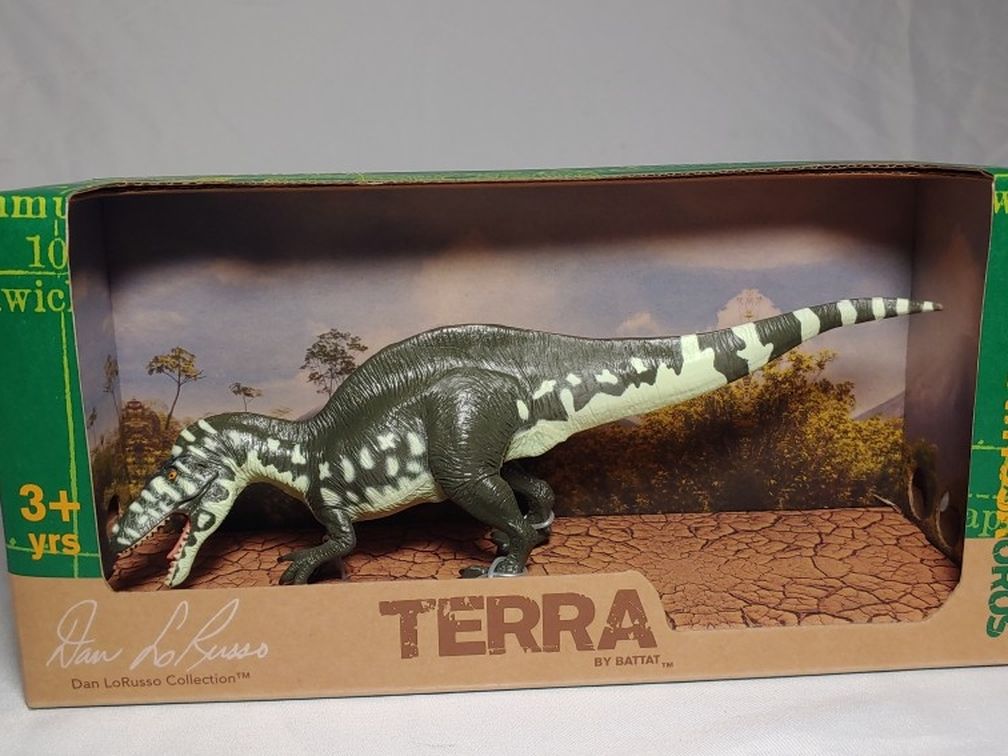 New In Box Terra By Battat. Acrocanthosaurus