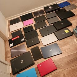 Lots Of Salvaged Condition Laptops