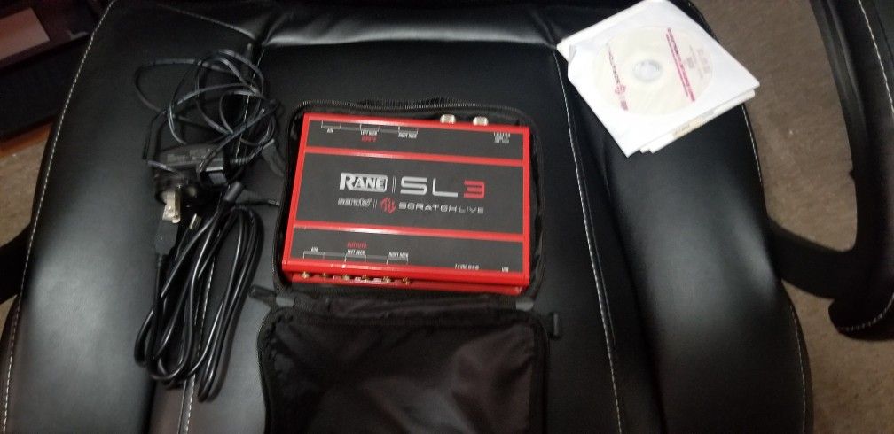 Rane SL3 Limited Edition Red - Serato Box. COLLECTOR ITEM (only 550 of these made)