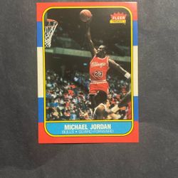 Michael Jordan Rookie Reprint 86 Style