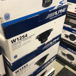 Alpine 12 Inch Subwoofer On Sale Today For 79.99