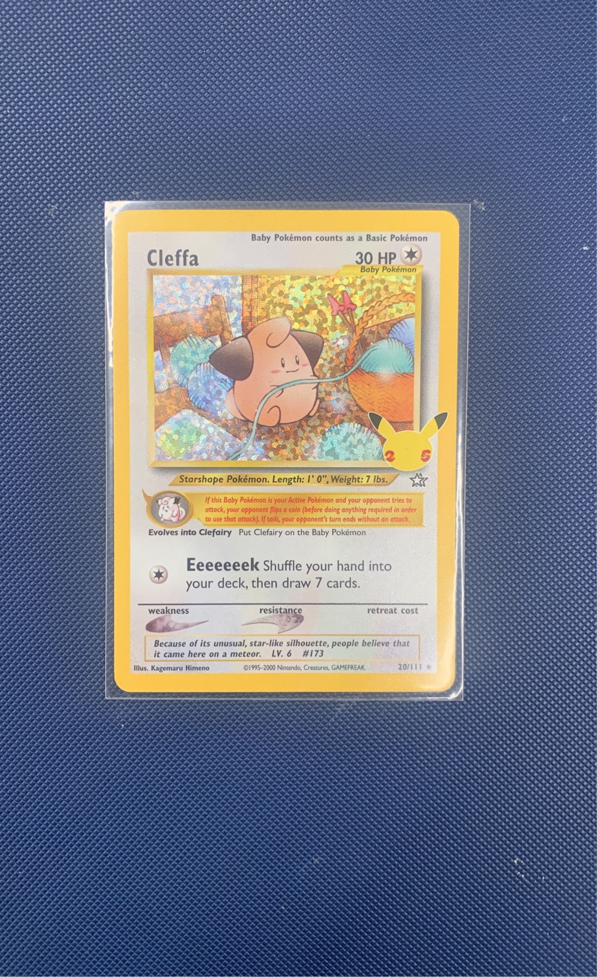 Cleffa - Celebrations: Classic Collection (CCC) Pokemon Card Single