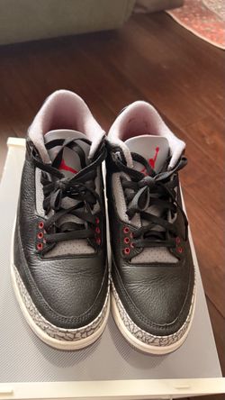 Air Jordan 3 Black Cement size 7.5 men