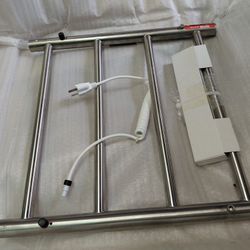 Vevor 4 Rack Towel Warmer Bar With Led Display And Adjustable Levels