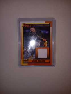 2025 TOPPS RELIC PATCH PAUL SKENES 2ND YEAR CARD