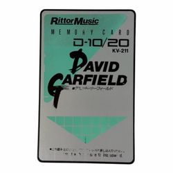 Rittor Music KV-211 David Garfield Memory Card for Roland D-10, D-20