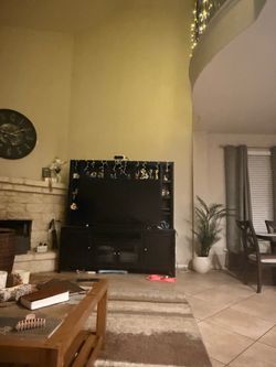 Large TV Entertainment Center / Wall Unit – Good Condition