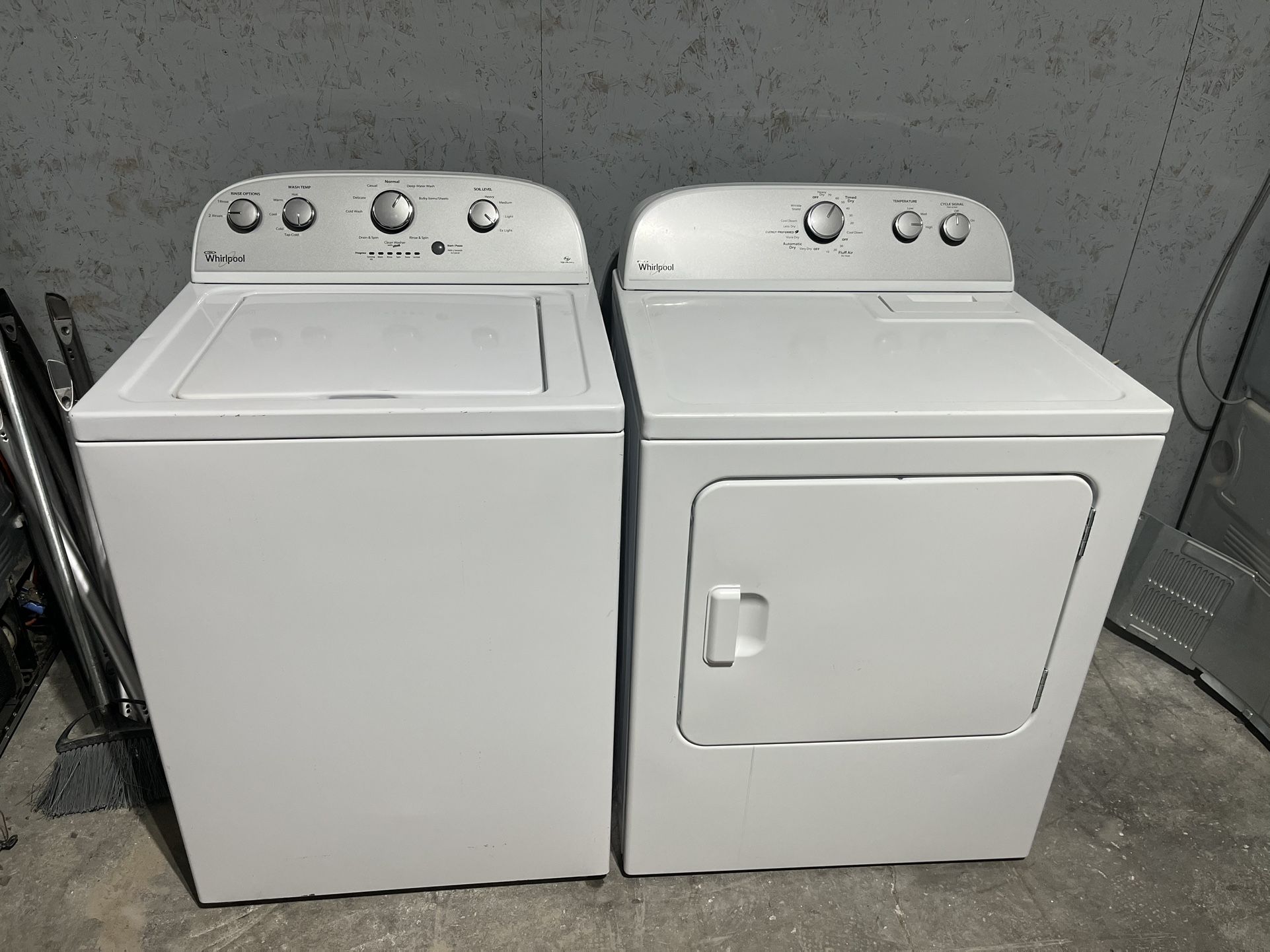 Whirlpool - Washer And Dryer - Clean Working! - Free 🚚 Today!!!