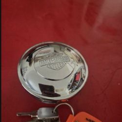 Harley Davidson Locking Chrome Gas Cap