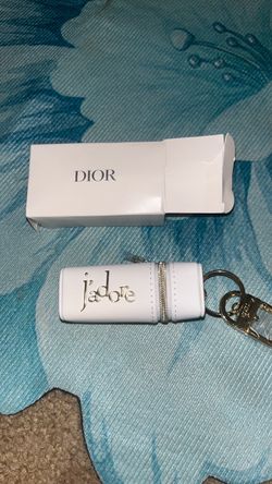 Dior J'adore Lipstick Case Keychain