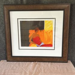 Emile Bellet - Lecture - Lithograph 