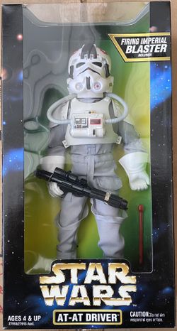 AT-AT DRIVER STAR WARS Action Collection 12 Inch Figure 1997 MIB