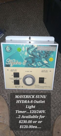 MAVERICK SUNS/HYDRA-8 Outlet Light Control UNIT