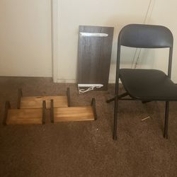 Cover For Walls And Black Chair 