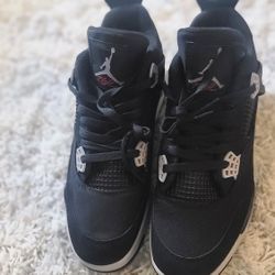 Jordan 4 Retro Black Canvas