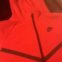 red nike tech kids large