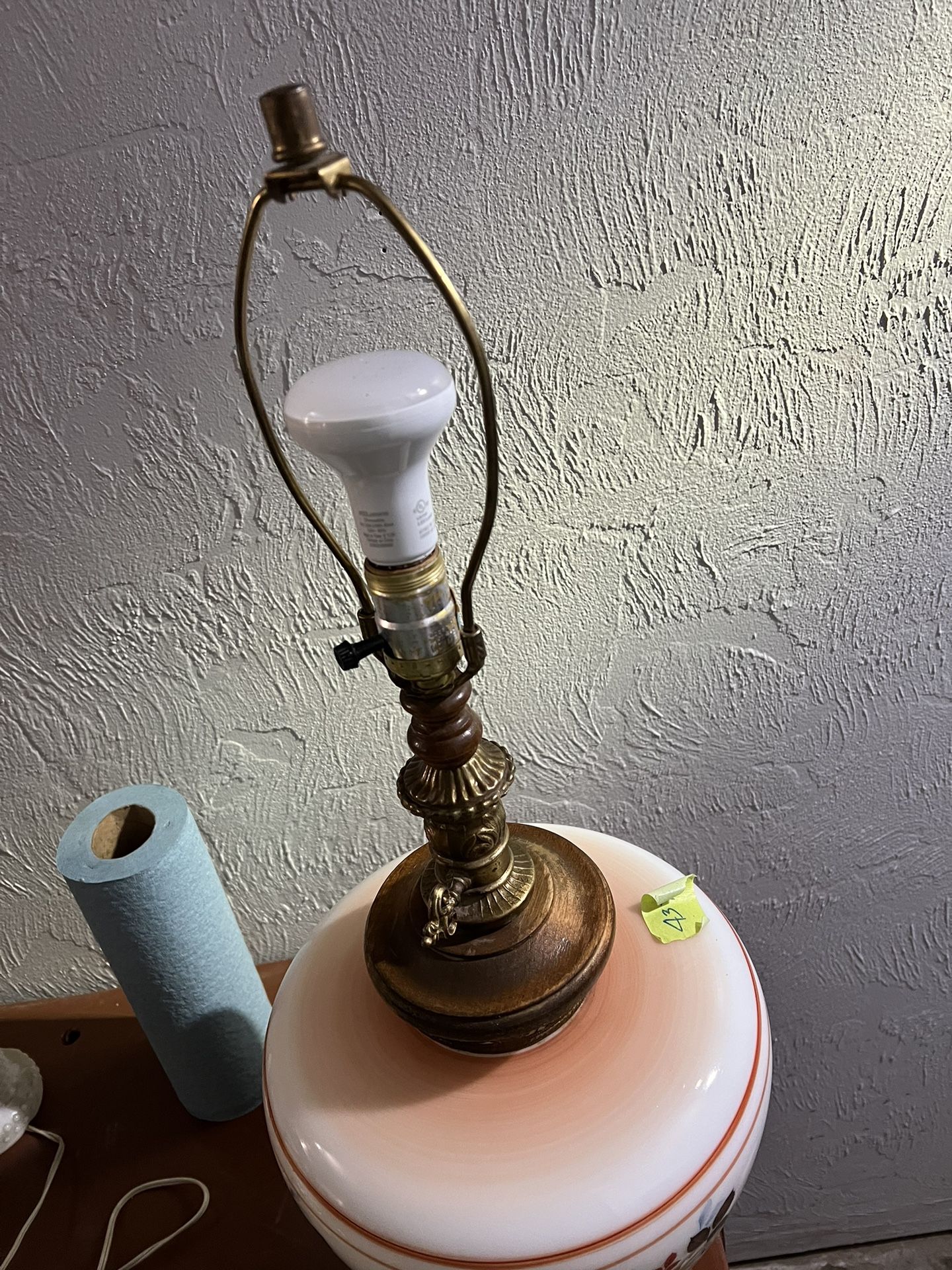 Vintage Lamp Vase